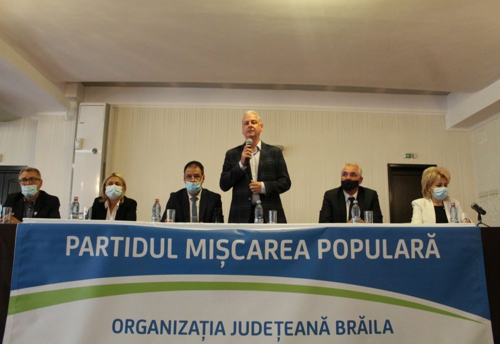 Viorel Botea a fost reales președinte al PMP Brăila pentru un nou mandat de 4 ani