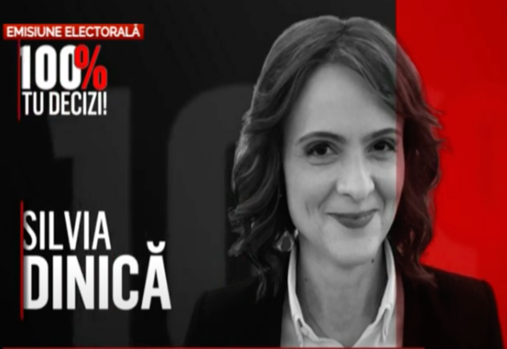 100% TU DECIZI! Silvia Dinică a plecat de la catedră la tribună